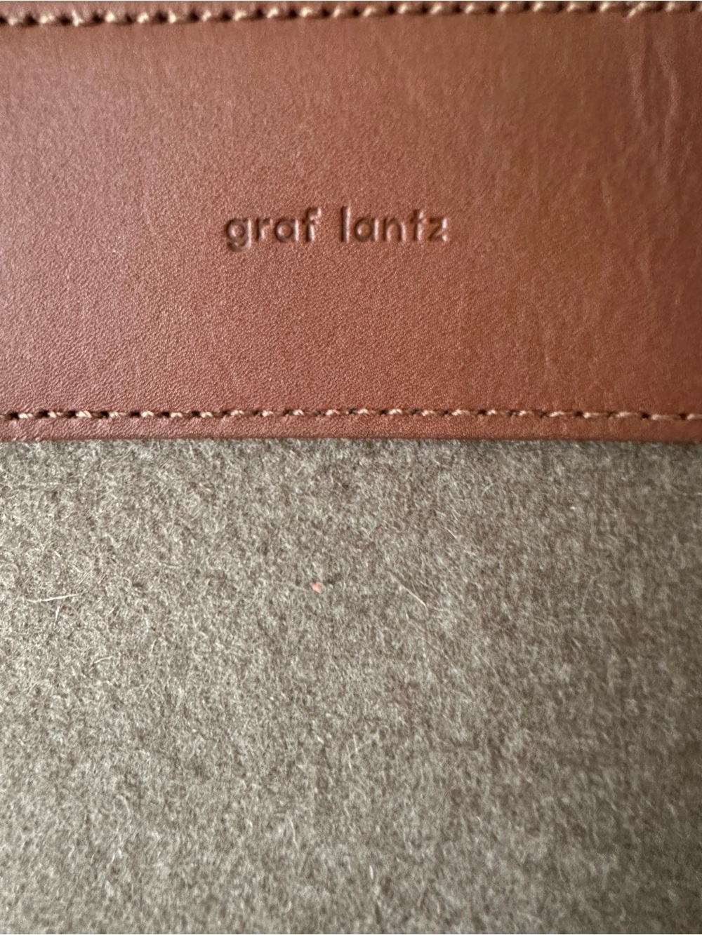 Graf Lantz Frankie Baguette clutch/crossbody bag - Picture 2 of 6
